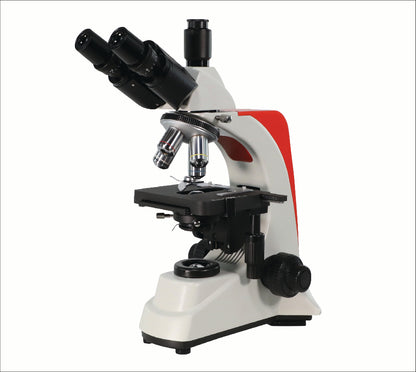 Qor Labs Astra Trinocular microscope featuring a dedicated vertical photo port for future digital camera integration.